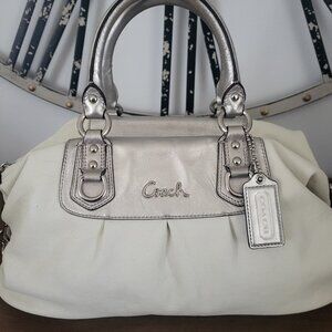 Coach Ashley Large Leather Satchel